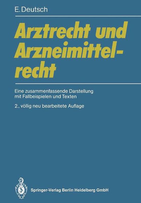 Arztrecht und Arzneimittelrecht