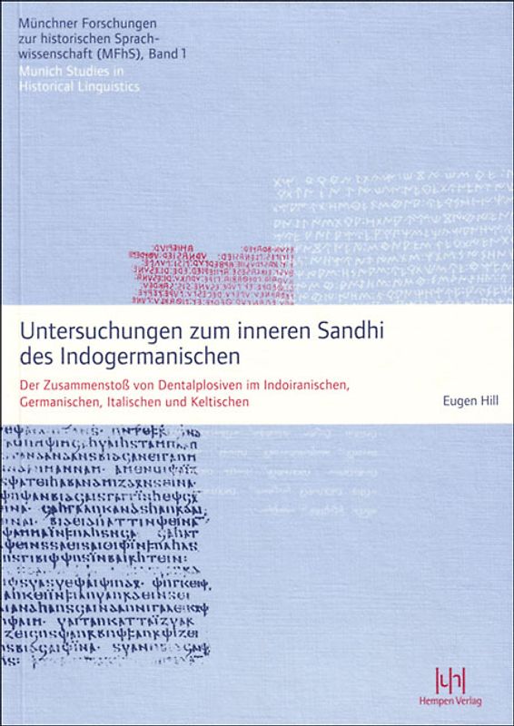 Untersuchungen zum inneren Sandhi des Indogermanischen