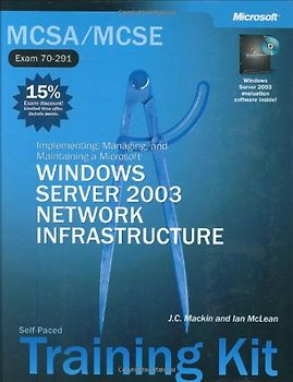 Self-Paced Training Kit: Microsoft® Windows Server 2003 Core Requirements - MCSE Exams 70-290, 70-291, 70-293, 70-294 - Dan Holme [4 Bände, Broschiert, Second Edition ,inkl 3 CD-Rom]