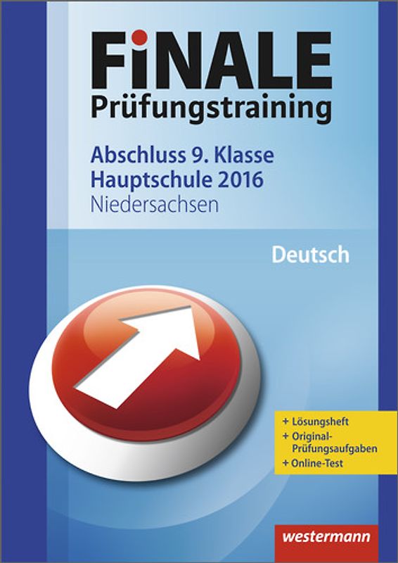 FiNALE Prüfungstraining / Finale - Prüfungstraining Abschluss 9. Klasse Hauptschule Niedersachsen