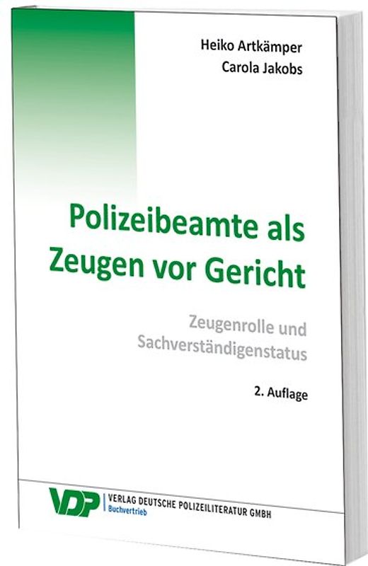 Polizeibeamte als Zeugen vor Gericht