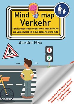 KitaFix-Mindmap Verkehr (Fertig ausgearbeitete Gedankenlandkarten für die Vorschularbeit in Kindergarten und Kita)