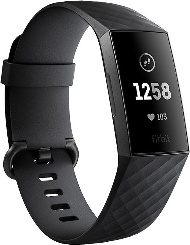 Fitbit Charge 3 noir