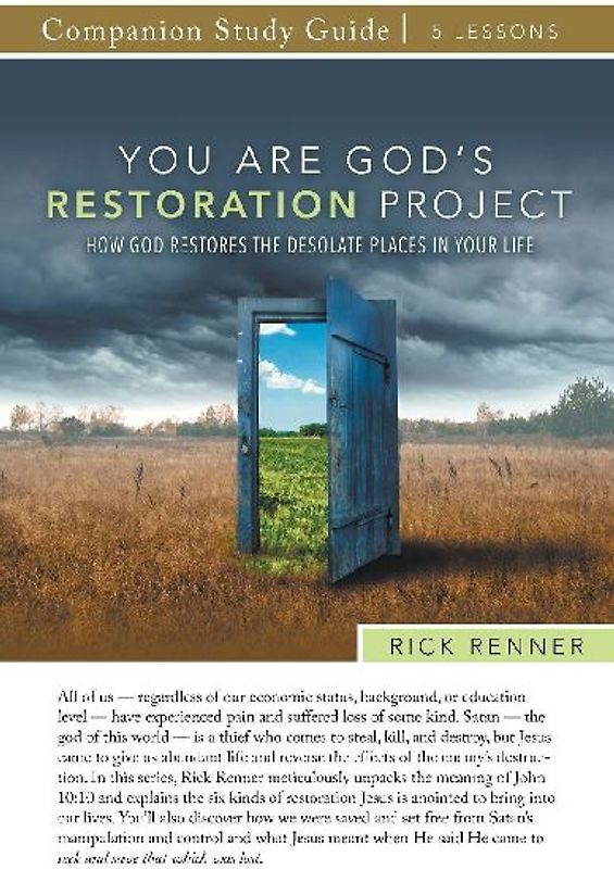 You Are God's Restoration Project Study Guide