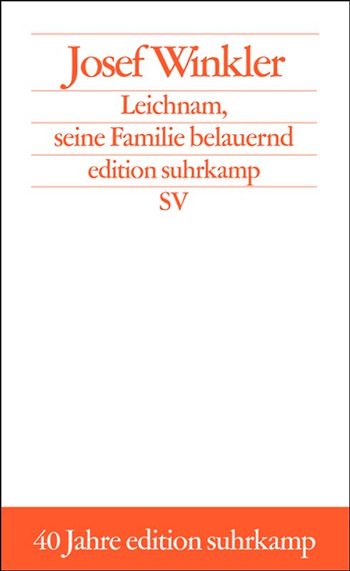 Leichnam, seine Familie belauernd