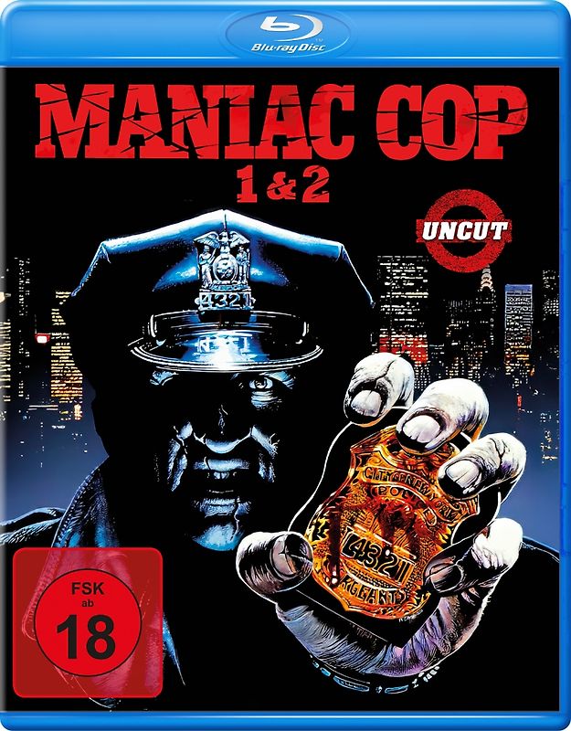 Maniac Cop 1 & 2 (uncut) (2 Blu-rays) Blu-ray Disc
