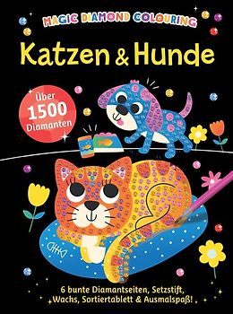 Magic Diamond Colouring – Katzen & Hunde