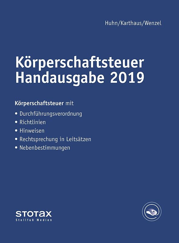 Körperschaftsteuer Handausgabe 2019