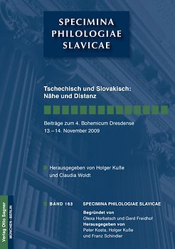 Tschechisch und Slovakisch: Nähe und Distanz