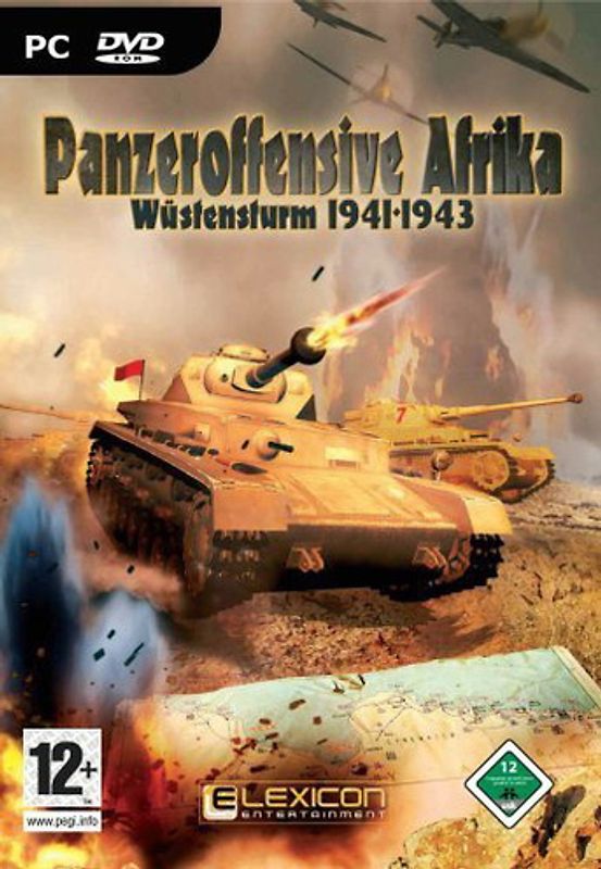 Panzeroffensive Afrika Wüstensturm 1941-1943 PC Spiele