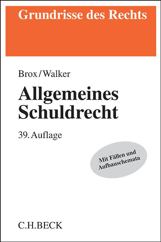 Allgemeines Schuldrecht