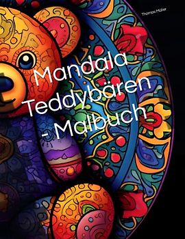 Mandala Teddybären - Malbuch