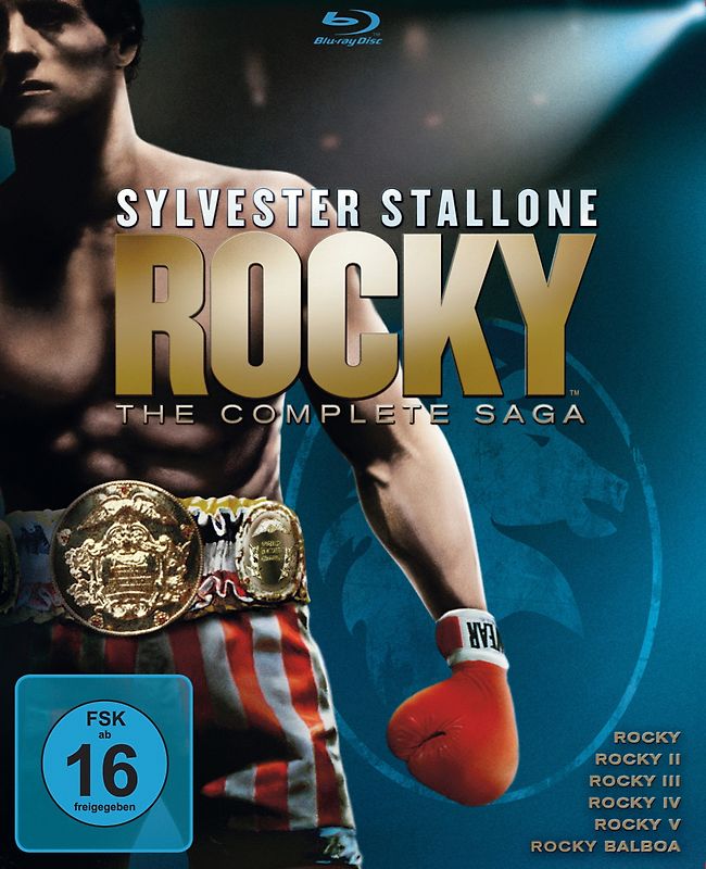 Rocky: 1 - 6 The Complete Saga Blu-ray Disc