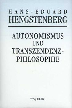Autonomismus und Transzendenzphilosophie