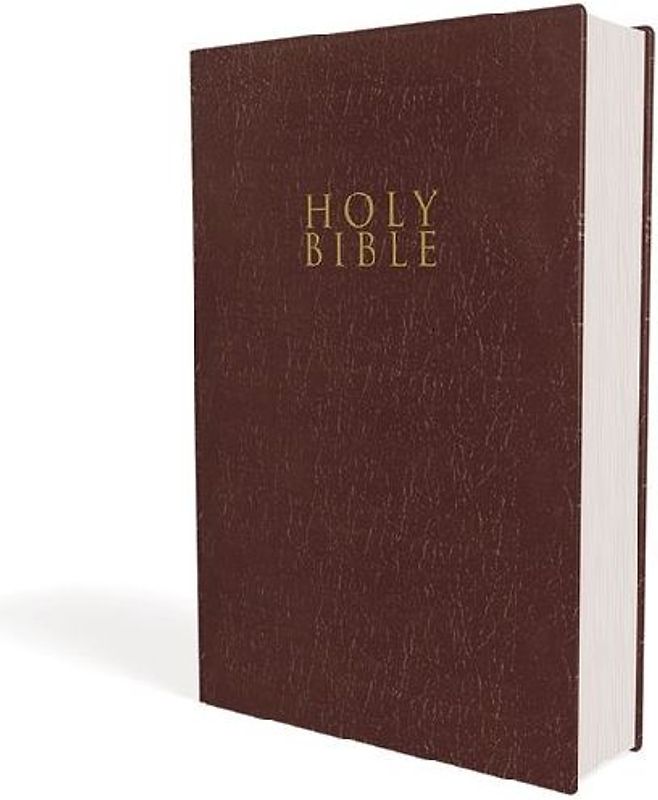 Niv, Gift and Award Bible, Leather-Look, Burgundy, Red Letter Edition, Comfort Print