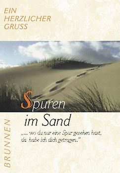 Ein herzlicher Gruss / Spuren im Sand