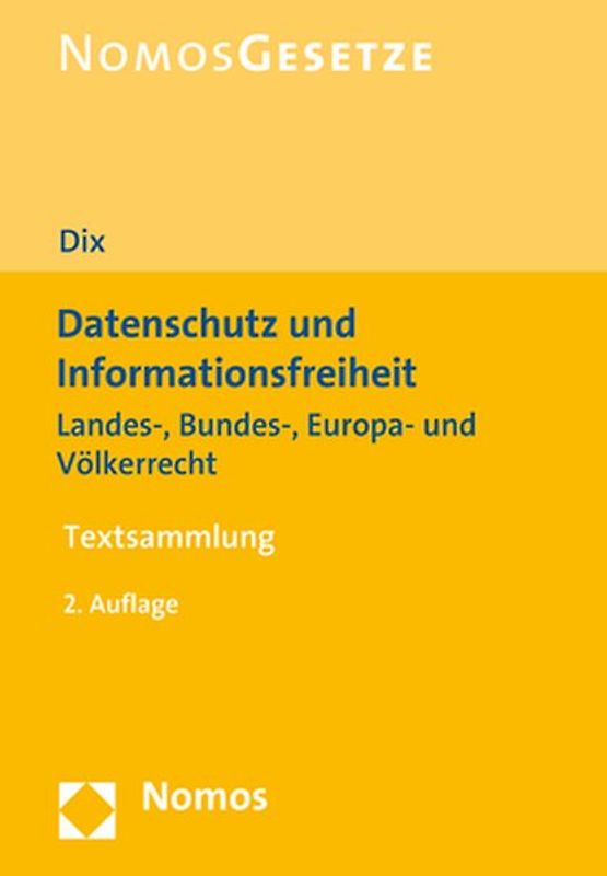 Datenschutz und Informationsfreiheit