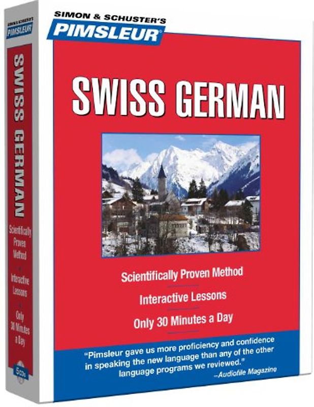 Pimsleur Swiss German Level 1 CD: Learn to Speak and Understand Swiss German with Pimsleur Language Programs (Volume 1) (Compact)