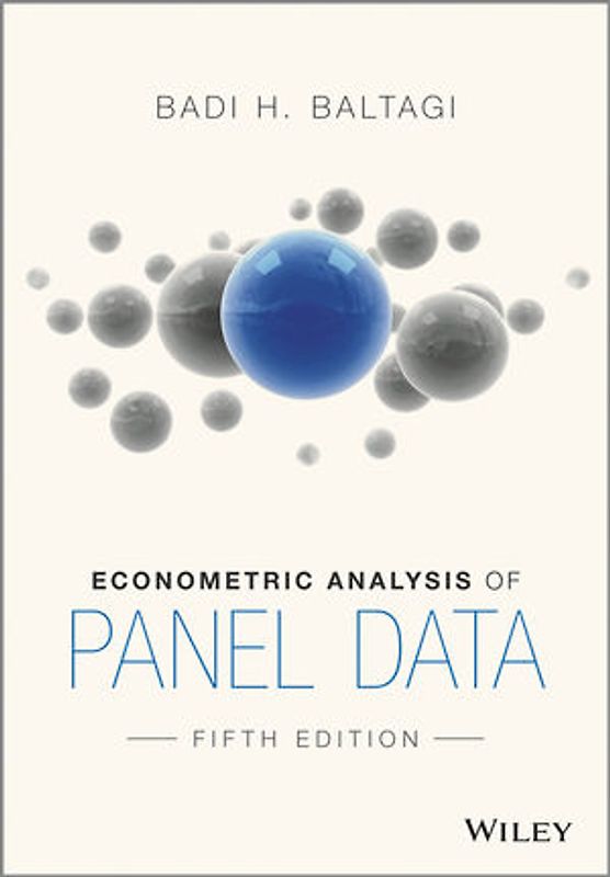Econometric Analysis of Panel Data