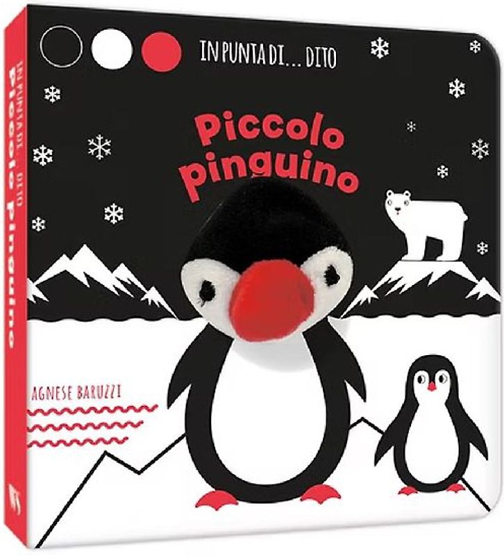 Piccolo piguino. In punta di dito