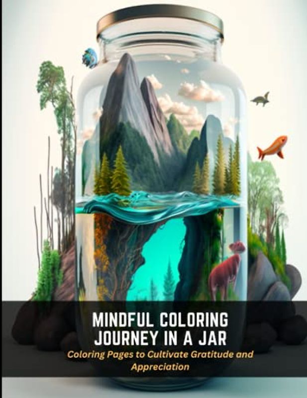 Mindful Coloring Journey in a Jar: Coloring Pages to Cultivate Gratitude and Appreciation