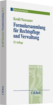 Formularsammlung für Rechtspflege und Verwaltung