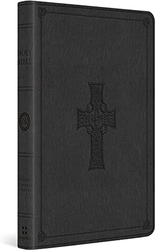 ESV Value Thinline Bible: English Standard Version Charcoal, Trutone, Celtic Cross Design, Value Thinline