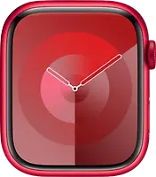 Apple Watch Series 9 Caja de aluminio de 45 mm en rojo [Wi-Fi, Edición Especial (PRODUCT) RED]