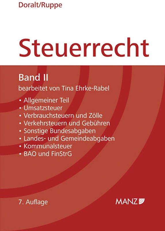 Grundriss des Österreichischen Steuerrechts - Band II (broschiert)