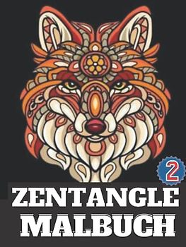 Zentangle Malbuch: Mandala Malbuch exotische Tiere, malbuch für erwachsene witzig, Zentangle Mandala Malbuch, Mandala Malbuch für Erwachsene tiere