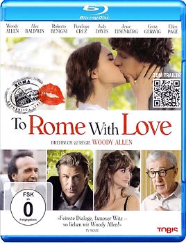 To Rome with Love Blu-ray Disc