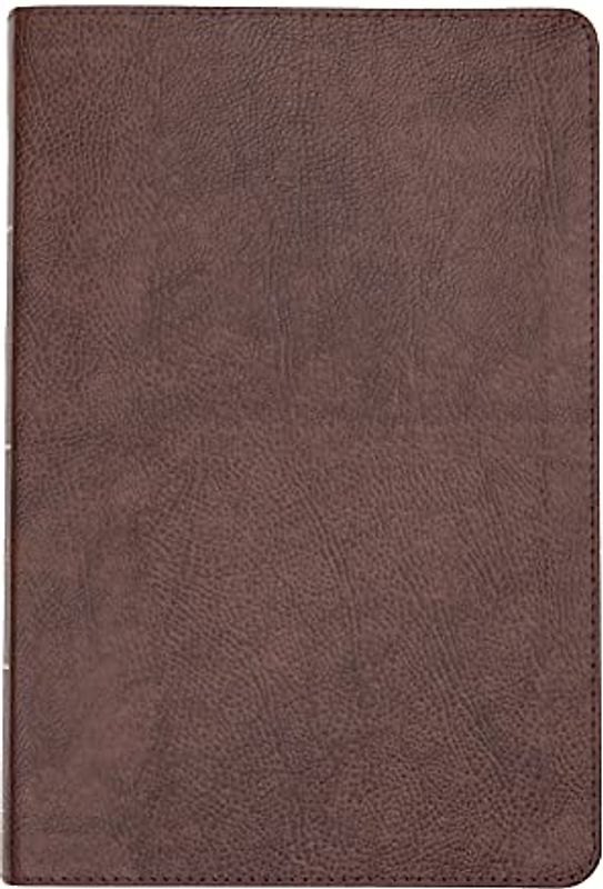 Holy Bible: Csb Thinline Bible, Brown Bonded Leather