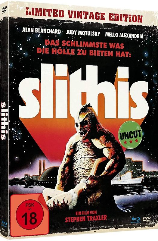 Slithis [Limited Vintage Mediabook Edition, inkl. DVD] Blu-ray Disc