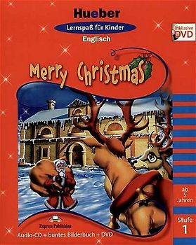 Hueber Lernspass für Kinder Englisch - Stufe 1 / Merry Christmas. Paket