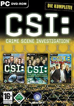 Die komplette CSI: Crime Scene Investigation PC Spiele