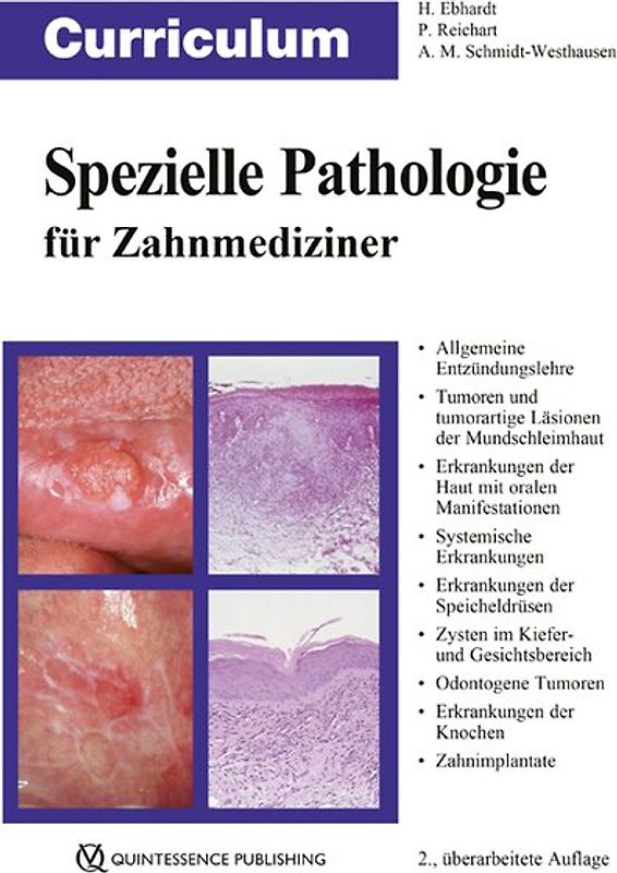 Curriculum Spezielle Pathologie für Zahnmediziner