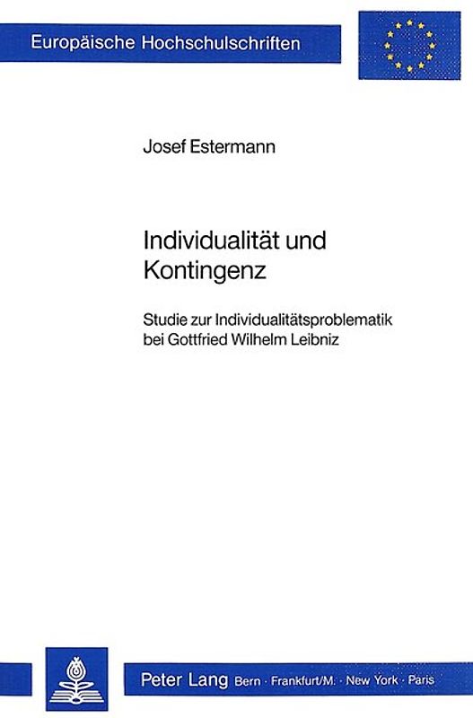 Individualität und Kontingenz