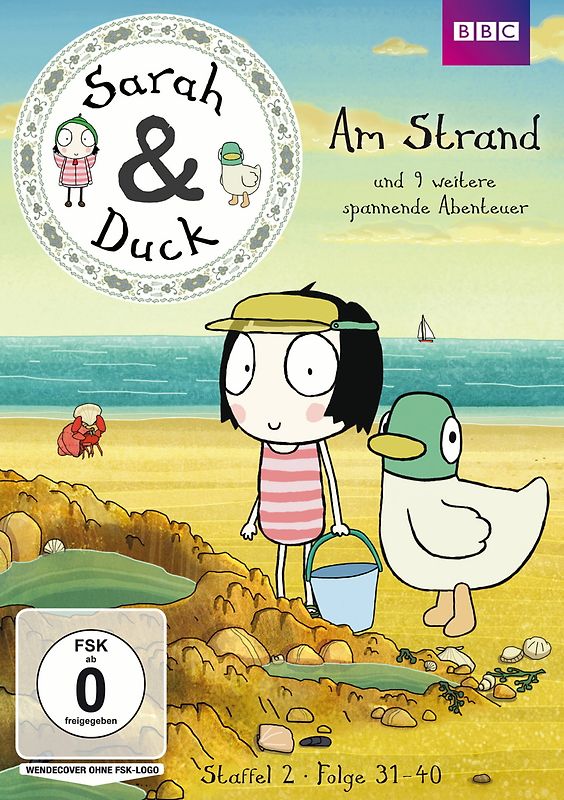 Sarah & Duck Staffel 2 (31-40)-Am Strand DVD