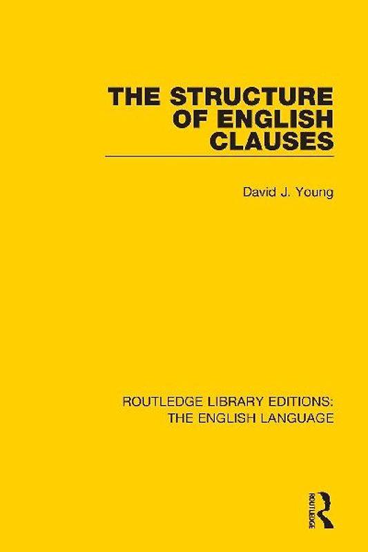 The Structure of English Clauses