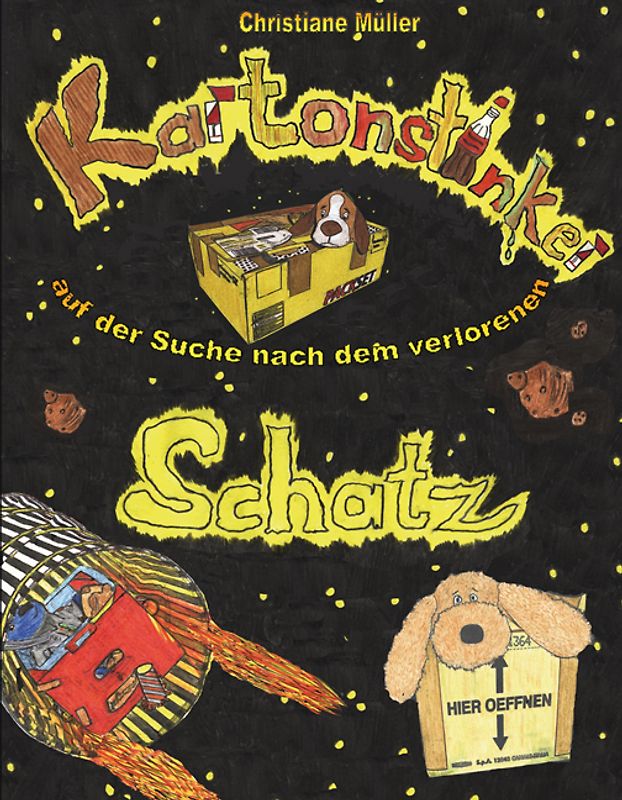 Kartonstinker auf der Suche nach dem verlorenen Schatz