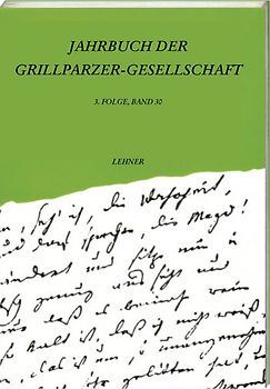 Jahrbuch der Grillparzer-Gesellschaft