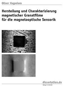 Herstellung und Charakterisierung magnetischer Granatfilme für die magnetooptische Sensorik