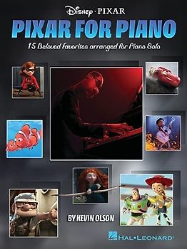 Pixar for Piano: 15 Beloved Favorites Arranged for Piano Solo by Kevin Olson