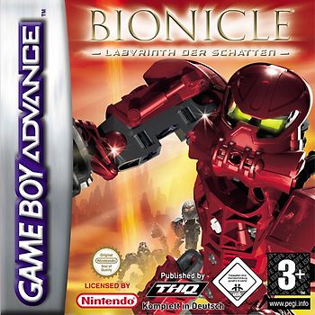 LEGO Bionicle - Labyrinth der Schatten Nintendo Game Boy Advance