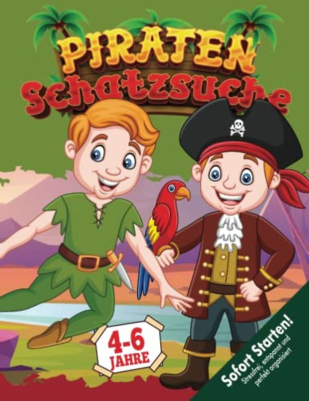 Piraten Schatzsuche Kindergeburtstag 4-6 Jahre: Ahoi! Spielend erobert ihr jetzt die gestohlenen Piratenschätze zurück! Sofort startklare Schnitzeljagd. (Bravo Schatzsuche)