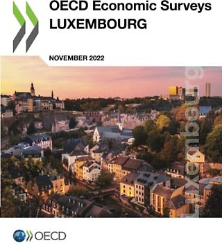 OECD Economic Surveys: Luxembourg 2022