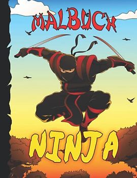 Malbuch für Kinder Ninja 50 gemischte Bilder um Illustrationen und Zeichnungen auszumalen Sie finden Ninja-Charaktere wie Spies of Japan, Seile, ... Katana, Ninjatō, Shuriken, Japanese Spy usw.