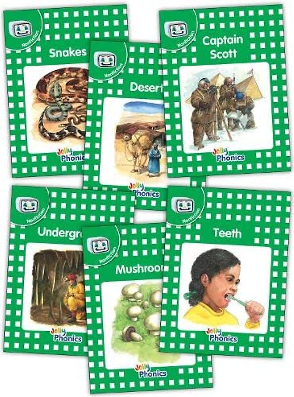 Jolly Phonics Readers, Nonfiction, Level 3: in Precursive Letters (British English edition) (Jolly Readers)