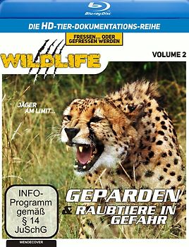 Wildlife 2-Geparden&Raubtiere in Gefahr (Blu-ray) Blu-ray Disc