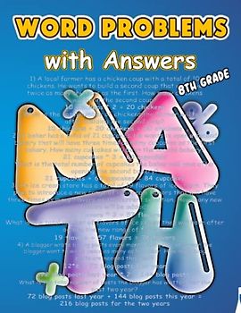 math word problems 8th grade: Eighth Grade Math Made Easy, Real-World Problem Solving for 8th Graders